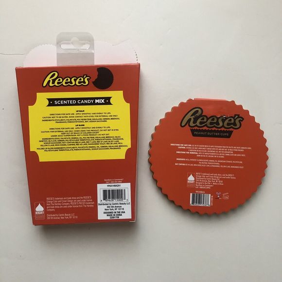 REESE’S PEANUT BUTTER CUP EYESHADOW PALETTE & MIXED CANDY LIP GLOSS SET - Picture 2 of 6